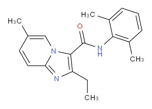 N-(2,6-dimethylphenyl)-2-ethyl-6-methylimidazo[1,2-a]pyridine-3-carboxamide