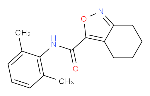 N-(2,6-dimethylphenyl)-4,5,6,7-tetrahydrobenzo[c]isoxazole-3-carboxamide