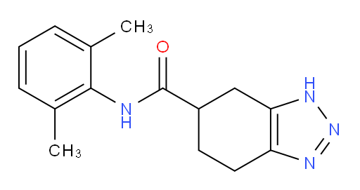 N-(2,6-dimethylphenyl)-4,5,6,7-tetrahydro-1H-benzo[d][1,2,3]triazole-6-carboxamide