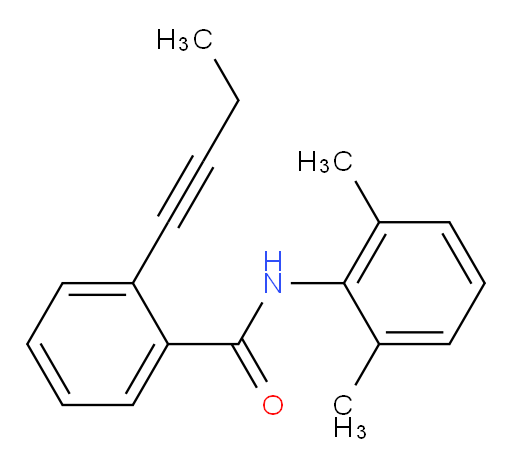 2-(but-1-yn-1-yl)-N-(2,6-dimethylphenyl)benzamide