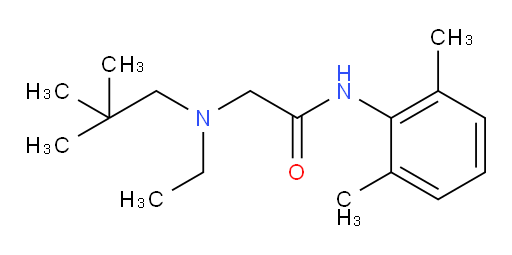 N-(2,6-dimethylphenyl)-2-(ethyl(neopentyl)amino)acetamide
