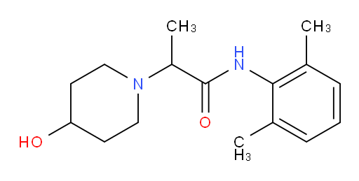 N-(2,6-dimethylphenyl)-2-(4-hydroxypiperidin-1-yl)propanamide