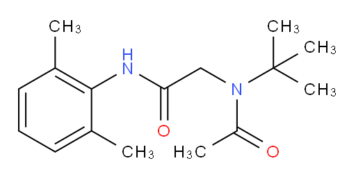 N-(tert-butyl)-N-(2-((2,6-dimethylphenyl)amino)-2-oxoethyl)acetamide