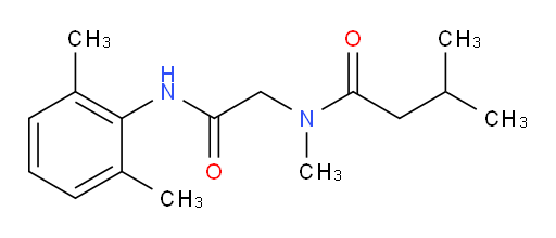 N-(2-((2,6-dimethylphenyl)amino)-2-oxoethyl)-N,3-dimethylbutanamide