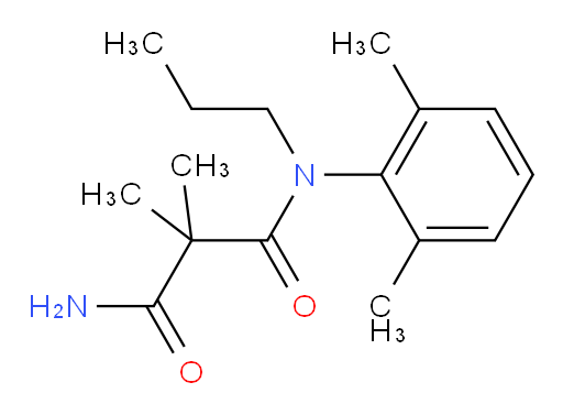 N1-(2,6-dimethylphenyl)-2,2-dimethyl-N1-propylmalonamide