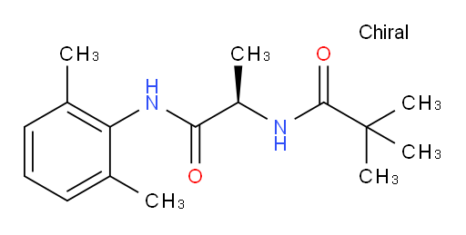 (R)-N-(1-((2,6-dimethylphenyl)amino)-1-oxopropan-2-yl)pivalamide
