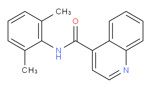 N-(2,6-dimethylphenyl)quinoline-4-carboxamide
