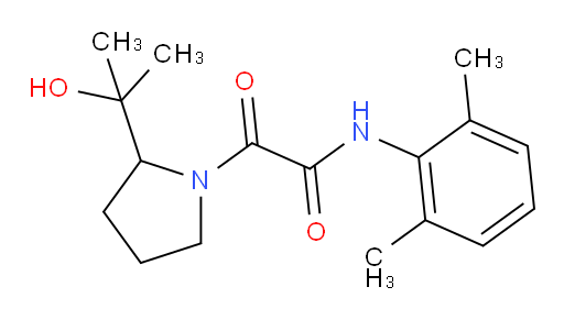 N-(2,6-dimethylphenyl)-2-(2-(2-hydroxypropan-2-yl)pyrrolidin-1-yl)-2-oxoacetamide