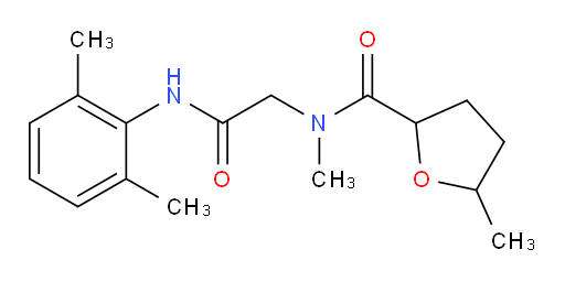 N-(2-((2,6-dimethylphenyl)amino)-2-oxoethyl)-N,5-dimethyltetrahydrofuran-2-carboxamide