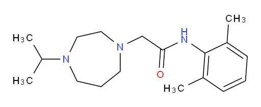 N-(2,6-dimethylphenyl)-2-(4-isopropyl-1,4-diazepan-1-yl)acetamide