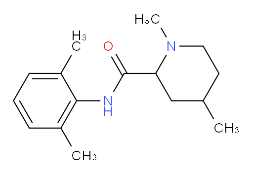 N-(2,6-dimethylphenyl)-1,4-dimethylpiperidine-2-carboxamide