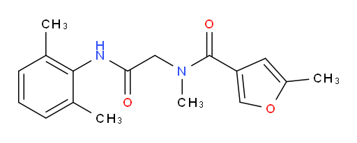N-(2-((2,6-dimethylphenyl)amino)-2-oxoethyl)-N,5-dimethylfuran-3-carboxamide