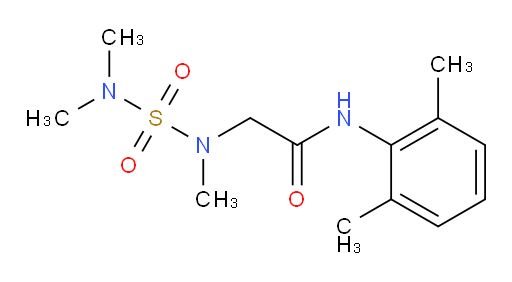 N-(2,6-dimethylphenyl)-2-((N,N-dimethylsulfamoyl)(methyl)amino)acetamide