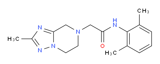 N-(2,6-dimethylphenyl)-2-(2-methyl-5,6-dihydro-[1,2,4]triazolo[1,5-a]pyrazin-7(8H)-yl)acetamide