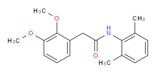 2-(2,3-dimethoxyphenyl)-N-(2,6-dimethylphenyl)acetamide