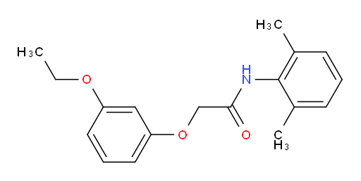 N-(2,6-dimethylphenyl)-2-(3-ethoxyphenoxy)acetamide