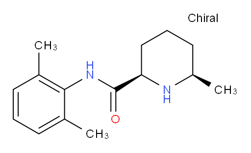 (2R,6R)-N-(2,6-dimethylphenyl)-6-methylpiperidine-2-carboxamide