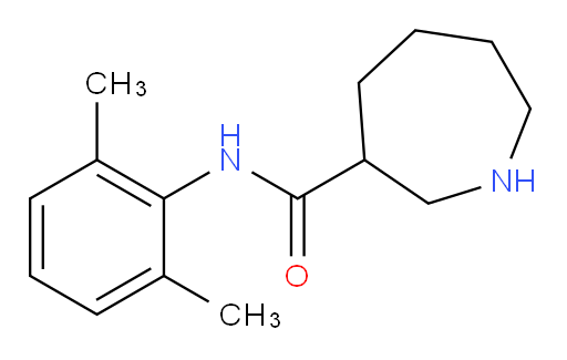 N-(2,6-dimethylphenyl)azepane-3-carboxamide