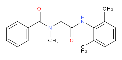 N-(2-((2,6-dimethylphenyl)amino)-2-oxoethyl)-N-methylbenzamide