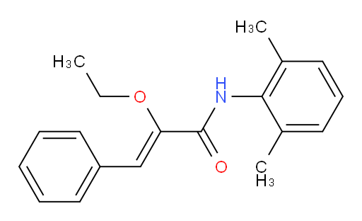 (Z)-N-(2,6-dimethylphenyl)-2-ethoxy-3-phenylacrylamide