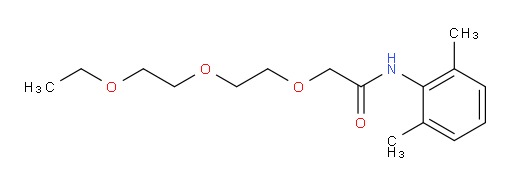 N-(2,6-dimethylphenyl)-2-(2-(2-ethoxyethoxy)ethoxy)acetamide