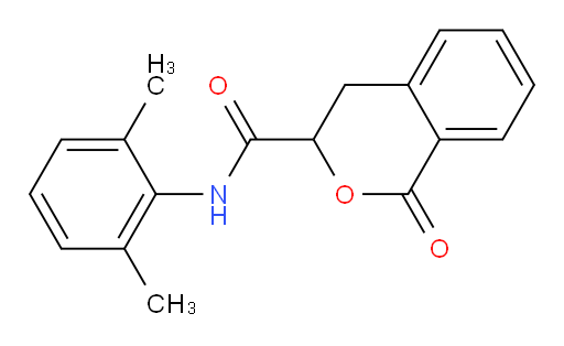 N-(2,6-dimethylphenyl)-1-oxoisochroman-3-carboxamide
