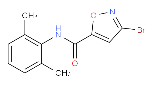 3-bromo-N-(2,6-dimethylphenyl)isoxazole-5-carboxamide
