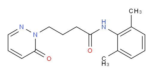 N-(2,6-dimethylphenyl)-4-(6-oxopyridazin-1(6H)-yl)butanamide