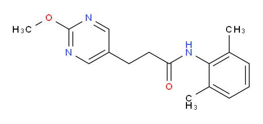 N-(2,6-dimethylphenyl)-3-(2-methoxypyrimidin-5-yl)propanamide