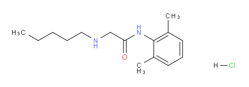 N-(2,6-dimethylphenyl)-2-(pentylamino)acetamide hydrochloride