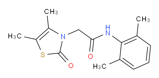 2-(4,5-dimethyl-2-oxothiazol-3(2H)-yl)-N-(2,6-dimethylphenyl)acetamide