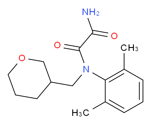 N1-(2,6-dimethylphenyl)-N1-((tetrahydro-2H-pyran-3-yl)methyl)oxalamide