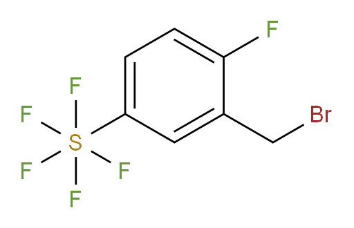 [3-(Bromomethyl)-4-fluorophenyl]sulfur pentafluoride