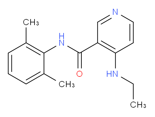 N-(2,6-dimethylphenyl)-4-(ethylamino)nicotinamide