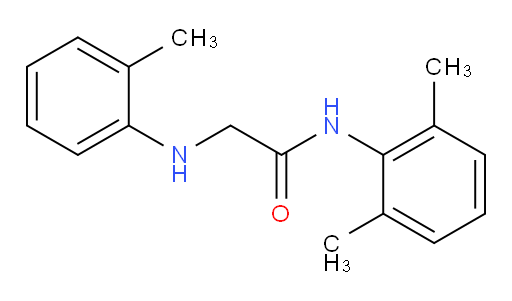 N-(2,6-dimethylphenyl)-2-(o-tolylamino)acetamide