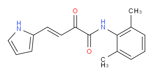 (E)-N-(2,6-dimethylphenyl)-2-oxo-4-(1H-pyrrol-2-yl)but-3-enamide