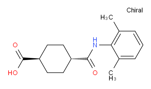 (1r,4r)-4-((2,6-dimethylphenyl)carbamoyl)cyclohexanecarboxylic acid