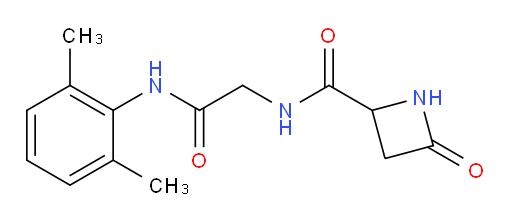 N-(2-((2,6-dimethylphenyl)amino)-2-oxoethyl)-4-oxoazetidine-2-carboxamide