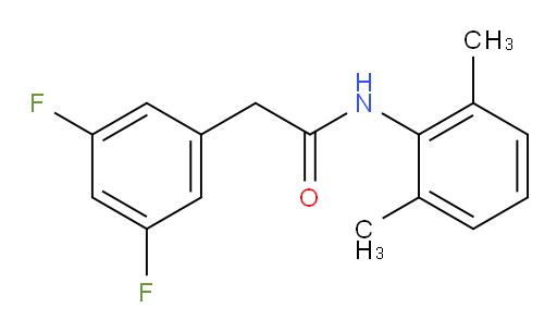 2-(3,5-difluorophenyl)-N-(2,6-dimethylphenyl)acetamide