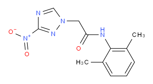 N-(2,6-dimethylphenyl)-2-(3-nitro-1H-1,2,4-triazol-1-yl)acetamide