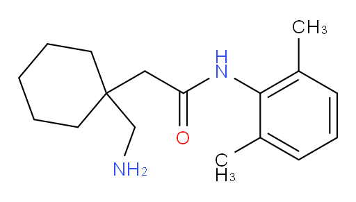 2-(1-(aminomethyl)cyclohexyl)-N-(2,6-dimethylphenyl)acetamide
