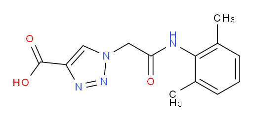 1-(2-((2,6-dimethylphenyl)amino)-2-oxoethyl)-1H-1,2,3-triazole-4-carboxylic acid