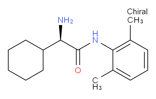 (R)-2-amino-2-cyclohexyl-N-(2,6-dimethylphenyl)acetamide