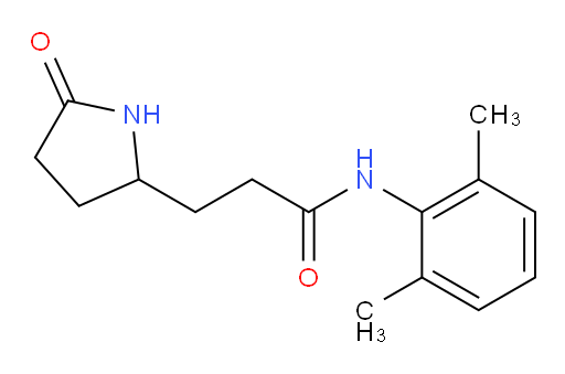 N-(2,6-dimethylphenyl)-3-(5-oxopyrrolidin-2-yl)propanamide