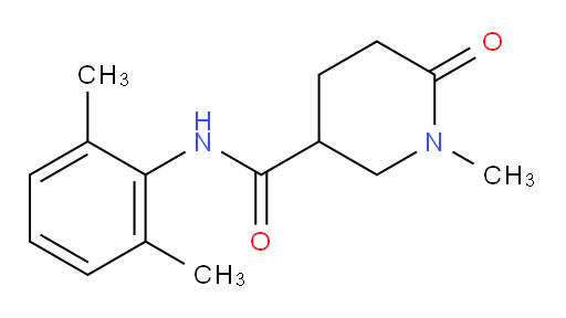 N-(2,6-dimethylphenyl)-1-methyl-6-oxopiperidine-3-carboxamide