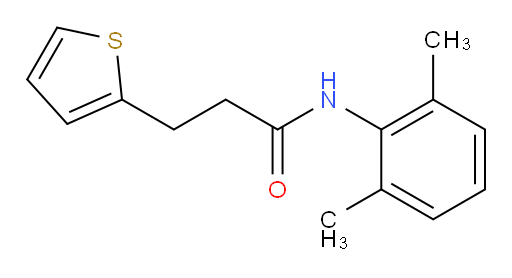 N-(2,6-dimethylphenyl)-3-(thiophen-2-yl)propanamide