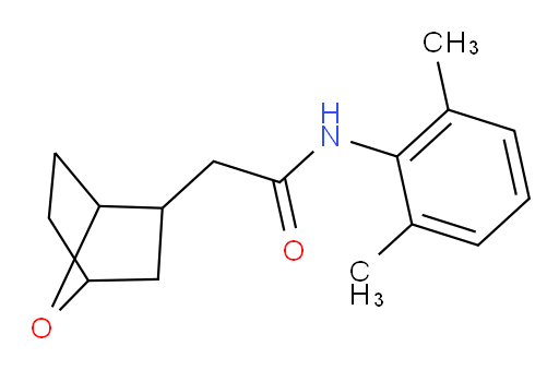 2-(7-oxabicyclo[2.2.1]heptan-2-yl)-N-(2,6-dimethylphenyl)acetamide