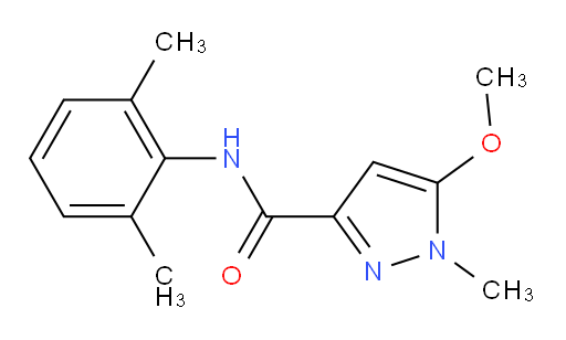 N-(2,6-dimethylphenyl)-5-methoxy-1-methyl-1H-pyrazole-3-carboxamide