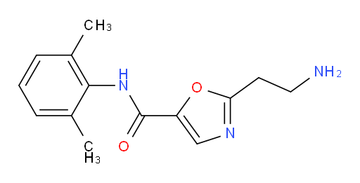 2-(2-aminoethyl)-N-(2,6-dimethylphenyl)oxazole-5-carboxamide