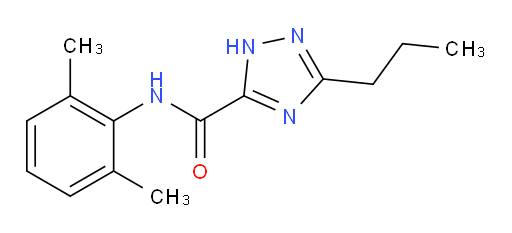 N-(2,6-dimethylphenyl)-3-propyl-1H-1,2,4-triazole-5-carboxamide